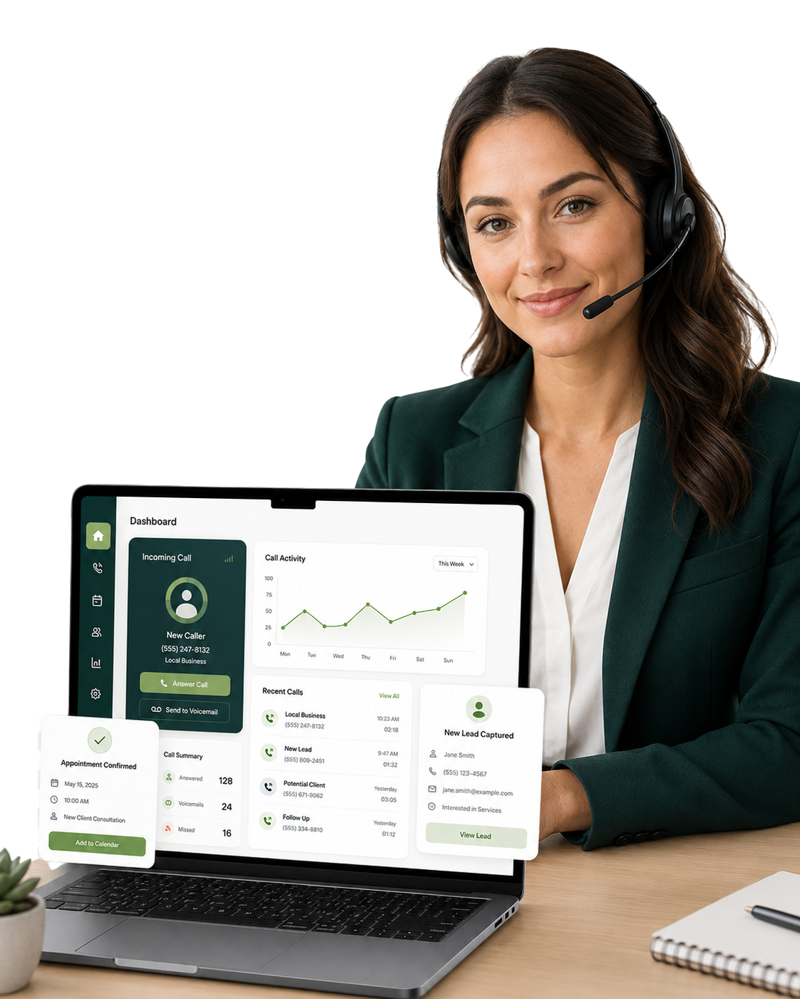 Live Phone Answering Service - Business Open 24/7